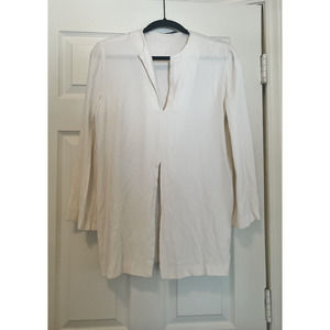 Vintage Armani Slit Blouse
